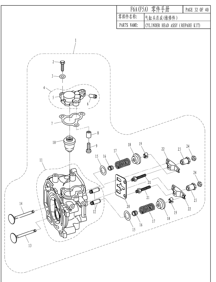 F6A Parts Diagrams Select the appropriate parts diagram Parsun