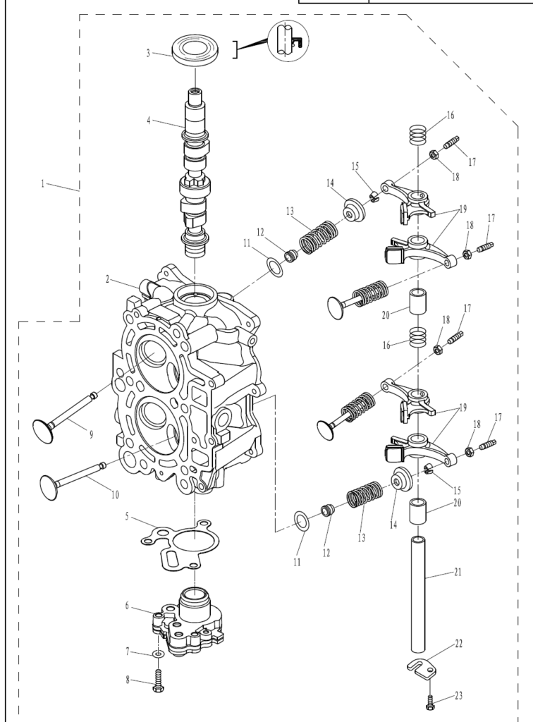 F20A Cylinder Head Repair - Parsun Outboards